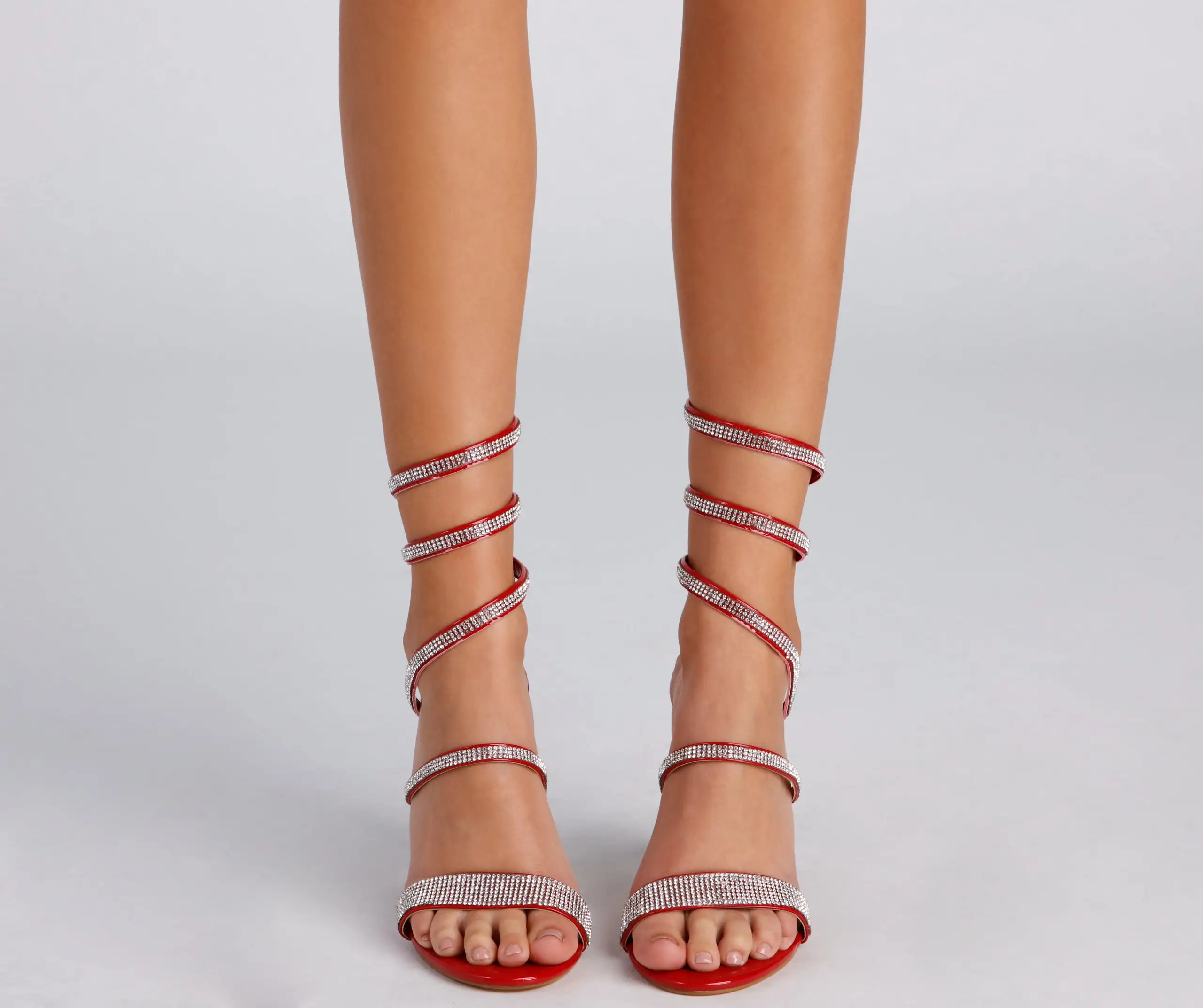 Windsor. The Glam Life Rhinestone Block Heels 12 Windsor. The Glam Life Rhinestone Block Heels - Image 10