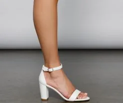 Windsor. Basic Chic Faux Leather Block Heels -Formal Dresses Online Shop 07401 3328 4 dca97a26 0bdb 4179 9150 5ccf91f178d3