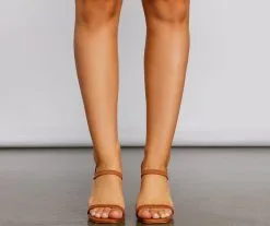 Windsor. Sleek And Trendy Strappy Block Heels -Formal Dresses Online Shop 07401 3378 2