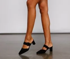 Windsor. Keep It Classy Closed Toe Block Pumps