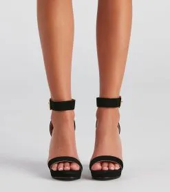 Windsor. Basic Nubuck Platform Block Heels 12 Windsor. Basic Nubuck Platform Block Heels -Formal Dresses Online Shop 07401 3696 3 1