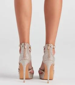 Windsor. Extra Bling Mesh Stiletto Heels -Formal Dresses Online Shop 07401 3740 3 92f45b1e 26cc 42af bbf3 7526a6943d8e