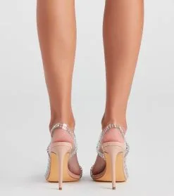 Windsor. Crystal Clear PVC Stiletto Heels 15 Windsor. Crystal Clear PVC Stiletto Heels -Formal Dresses Online Shop 07401 3754 2