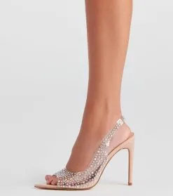 Windsor. Crystal Clear PVC Stiletto Heels 17 Windsor. Crystal Clear PVC Stiletto Heels -Formal Dresses Online Shop 07401 3754 4