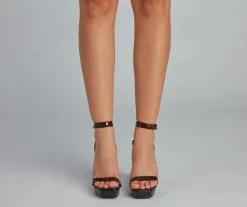 Windsor. The Glam Life Lucite Platform Heels -Formal Dresses Online Shop 07401 3799 3