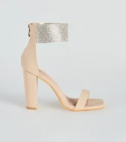 Windsor. Dazzle Queen Rhinestone Block Heels -Formal Dresses Online Shop 07401 3911 2 75f65dc3 f70a 4db7 8723 d175ce145005