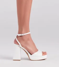 Windsor. You're Cute Chunky Platform Block Heels -Formal Dresses Online Shop 07401 4141 3 e11bc494 e8c0 4de1 a7aa 93ffb4550848