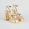 Windsor. Set To Stun Metallic Platform Heels -Formal Dresses Online Shop 07401 4147 1