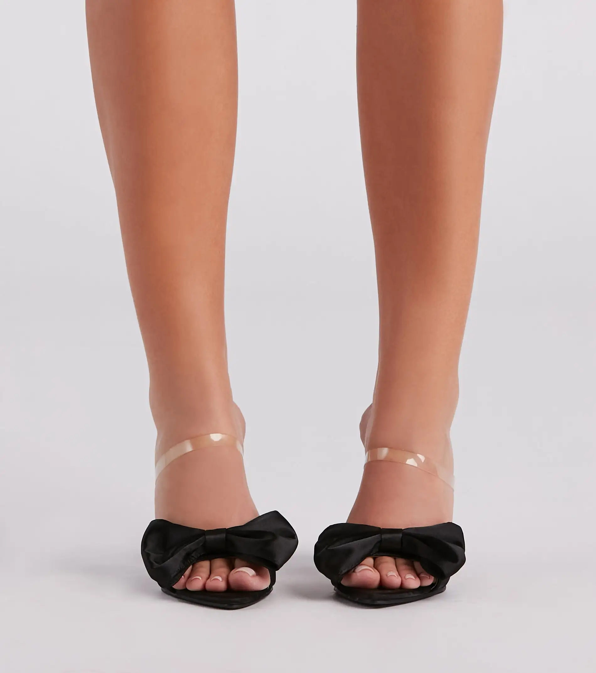 Windsor. Posh Beauty Bow Block Heel Mules 8 Windsor. Posh Beauty Bow Block Heel Mules - Image 6