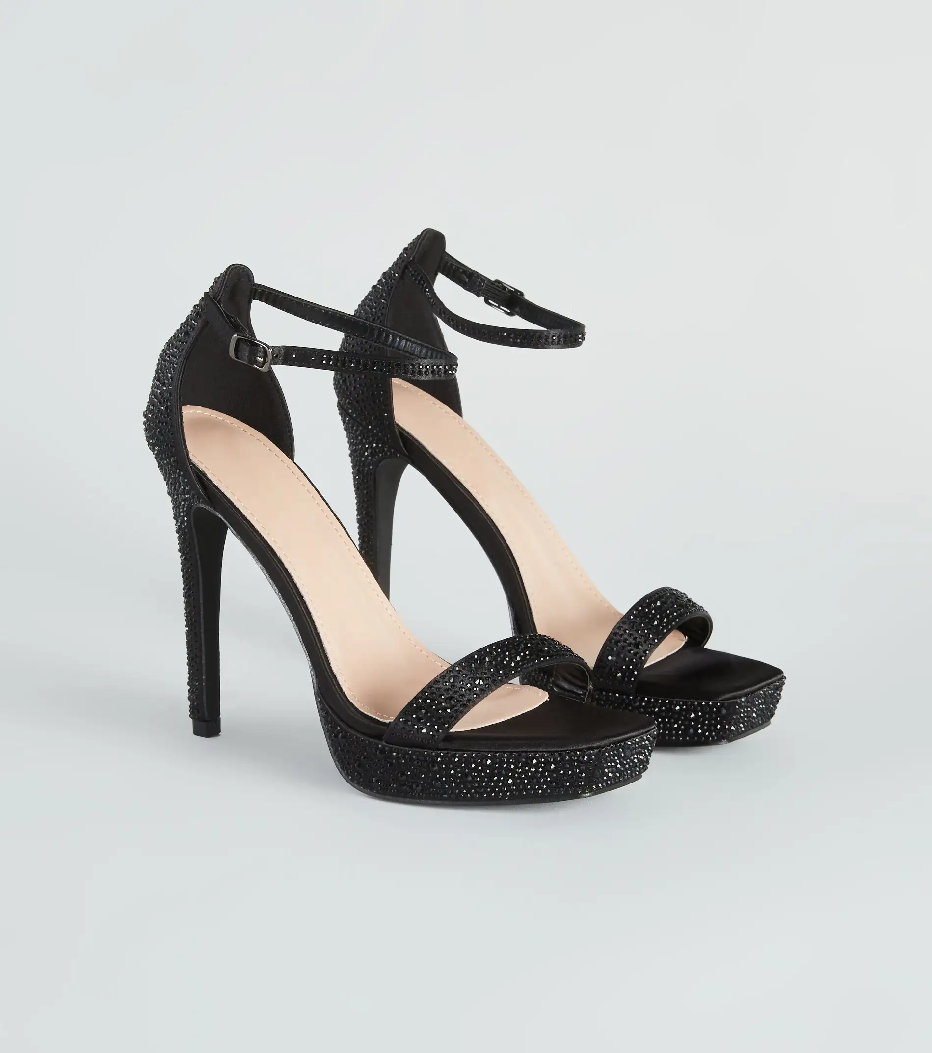 Windsor. Sparkle At Midnight Rhinestone Platform Heels 3 Windsor. Sparkle At Midnight Rhinestone Platform Heels