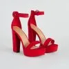 Windsor. Dreamhouse Babe Nubuck Platform Heels
