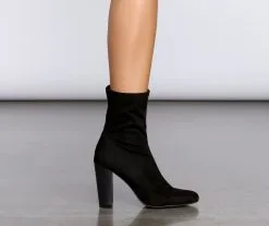 Windsor. Top That Faux Suede Ankle Booties -Formal Dresses Online Shop 07403 0106 5