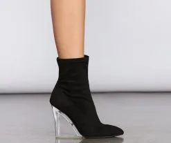 Windsor. Clearly The Right Choice Wedge Booties -Formal Dresses Online Shop 07403 0202 5