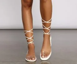 Windsor. Lace-Up Sleek PVC Sandals -Formal Dresses Online Shop 07404 0739 3 71b9145e 4e3d 4cad 9dbd f8266cad3e3e