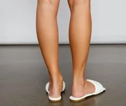 Windsor. Glamour Chic Faux Leather Quilted Slides -Formal Dresses Online Shop 07404 0773 5