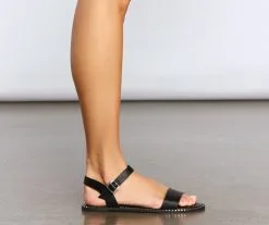 Windsor. Chic Studded Strappy Sandals -Formal Dresses Online Shop 07404 0845 5