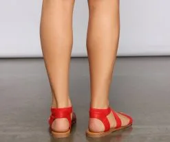 Windsor. Casual Chic Strappy Sandals -Formal Dresses Online Shop 07404 0904 4