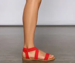 Windsor. Casual Chic Strappy Sandals -Formal Dresses Online Shop 07404 0904 5