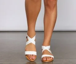 Windsor. Casual Chic Strappy Sandals -Formal Dresses Online Shop 07404 0905 3