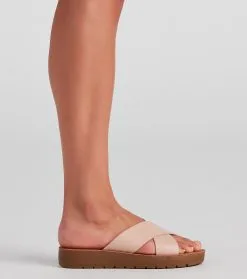 Windsor. Cross My Mind Comfort Slide Sandals -Formal Dresses Online Shop 07404 1028 3 3f017f72 58b2 4255 9c80 6e87e084bff8