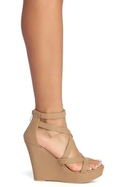 Windsor. New Heights Strappy Wedge Heels -Formal Dresses Online Shop 07406 0001 4 e180a070 bd17 4a52 b513 3e1602b996f9