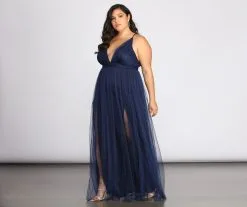 Windsor. Plus Elisabeth Pleated Tulle Formal Dress 18 Windsor. Plus Elisabeth Pleated Tulle Formal Dress -Formal Dresses Online Shop 15002 0104 1 c02d9312 7c04 483a 8ec5 d213a8aa38e7 1