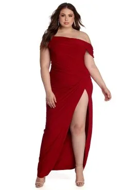 Windsor. Plus Kaleigh Off Shoulder Dress 31 Windsor. Plus Kaleigh Off Shoulder Dress -Formal Dresses Online Shop 15002 0107 2