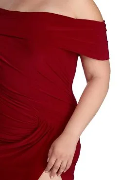 Windsor. Plus Kaleigh Off Shoulder Dress 33 Windsor. Plus Kaleigh Off Shoulder Dress -Formal Dresses Online Shop 15002 0107 4