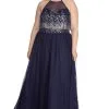 Windsor. Plus Carmen Glitter Ball Gown -Formal Dresses Online Shop 15004 0008 1