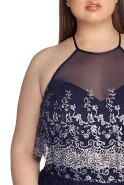 Windsor. Plus Carmen Glitter Ball Gown -Formal Dresses Online Shop 15004 0008 4