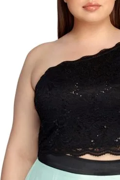 Windsor. Plus Victoria Two Piece Lace Dress 9 Windsor. Plus Victoria Two Piece Lace Dress -Formal Dresses Online Shop 15006 0000 4