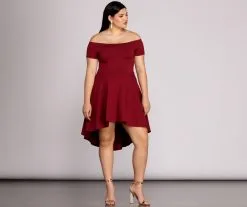 Windsor. Plus All The Rage Skater Dress -Formal Dresses Online Shop 15101 0054 3 60d8ce95 ae0b 4fa3 8609 a14eb3d96b22