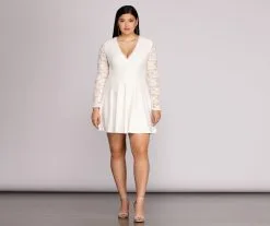 Windsor. Plus La La Lace Dress -Formal Dresses Online Shop 15101 0093 3 b1249734 90a5 4c03 8e8a bc1711eb70b0