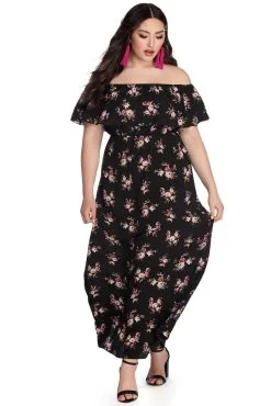 Windsor. Plus Floral Fiesta Maxi Dress -Formal Dresses Online Shop 15102 0033 2