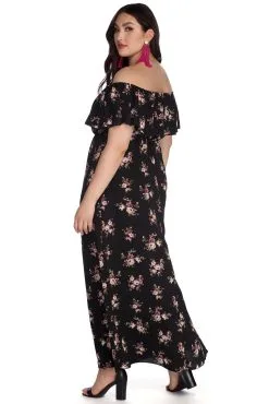Windsor. Plus Floral Fiesta Maxi Dress -Formal Dresses Online Shop 15102 0033 3