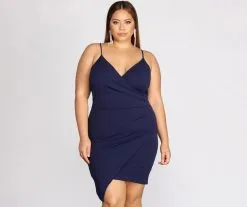 Windsor. PLACEHOLDER - Plus Strappy & Stunning Mini Dress