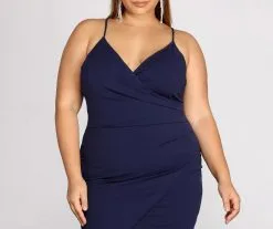 Windsor. Plus Strappy & Stunning Mini Dress -Formal Dresses Online Shop 15103 0024 3